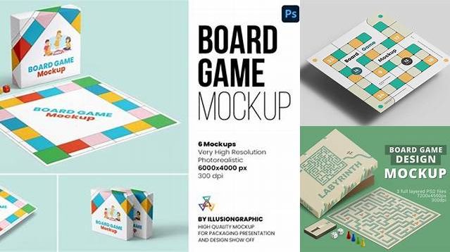 6757+ Board Game Mockup Free Hight Resolution