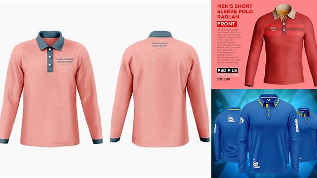 676+ Long Sleeve Polo Mockup Free Easy Editable