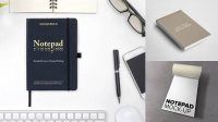 6760+ Mockup Notepad Custom PSD Mockup Template