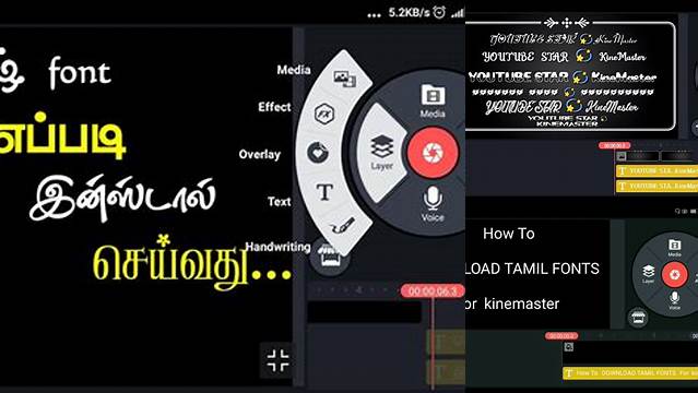 6761+ Tamil Fonts Ttf For Kinemaster Best for Showcase