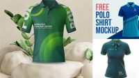 677+ Polo Shirt Mockup Free Mockup File Free Download