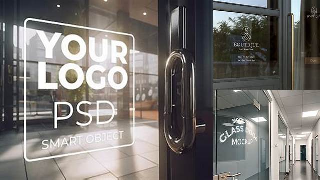 6770+ Office Glass Door Mockup Free PSD Free Download