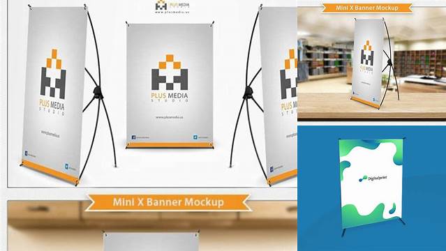 6771+ Mini X Banner Mockup Free Graphic Design Resource