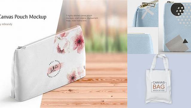 6774+ Canvas Pouch Mockup Digital Download