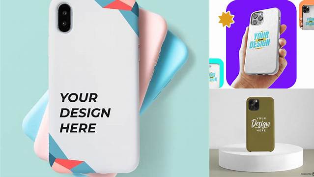 6777+ Mobile Cover Mockup Software Free Download Elegant Photoshop Mockup