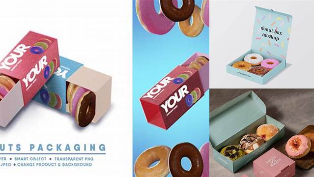 6778+ Donuts Mockup Editable Design File