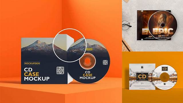 6779+ Free Online Cd Mockup Generator Download PSD Now