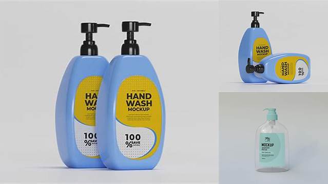 6779+ Handwash Mockup Premium Quality Freebie