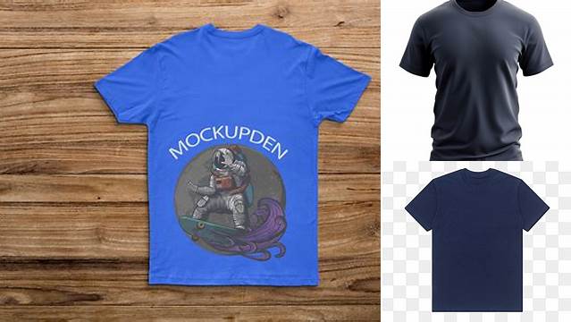 678+ Mockup Kaos Navy PSD Free Download