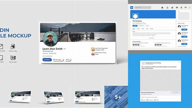 6790+ Linkedin Mockup Online Free Mockup Templates