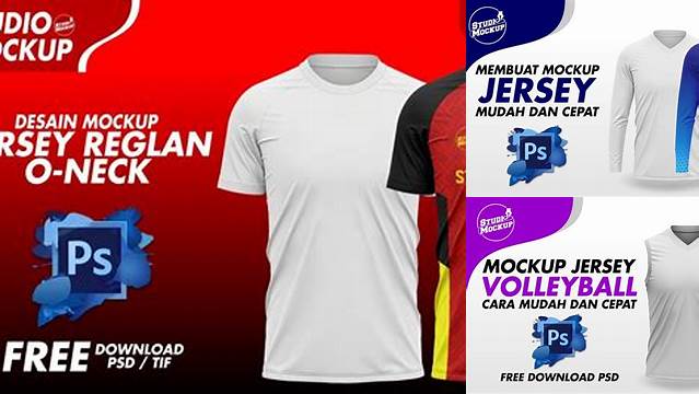 6790+ Mockup Jersey Free Include TIFF