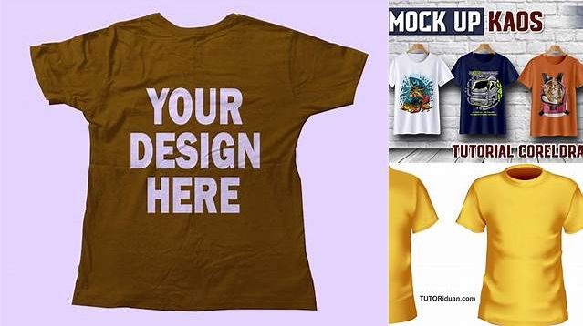 6796+ Mockup Kaos Coreldraw Hight Resolution