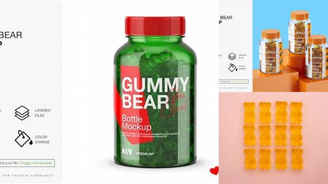 6802+ Gummy Bear Mockup Digital Download