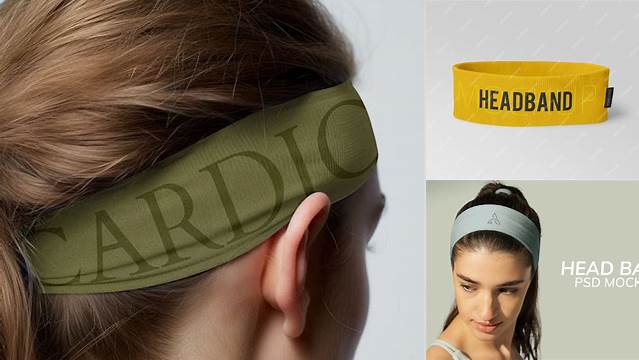 6822+ Headband Mockup Psd Creative PSD Resources