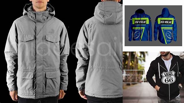 6822+ Mockup Jaket Parasut Cdr PSD Download