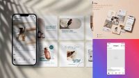 6824+ Instagram Feed Mockup Free Best for Showcase