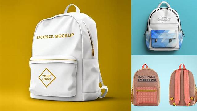 6825+ Free Backpack Mockup PSD for Free