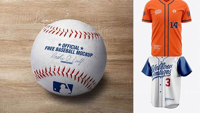 6831+ Baseball Mockup Free High Resolution