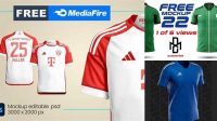 6831+ Mockup Adidas Jersey For Free Download