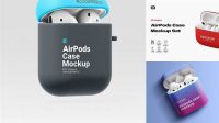 6833+ Airpods Case Mockup Free PSD File Download