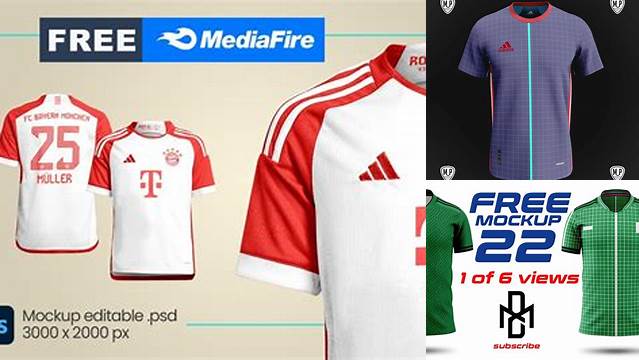 6839+ Mockup Jersey Adidas Creative Design Resource