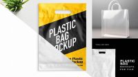 684+ Transparent Plastic Bag Mockup Download Free Editable PSD Template