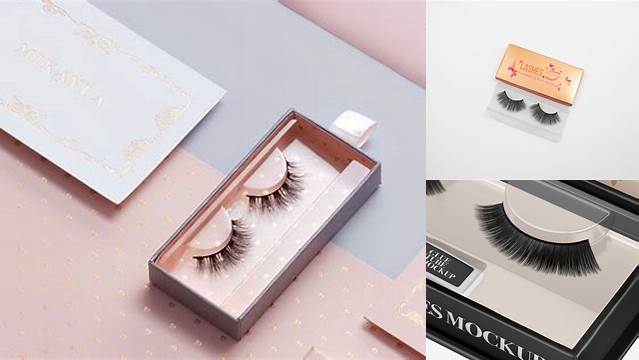 685+ Eyelash Box Mockup Free PSD Download