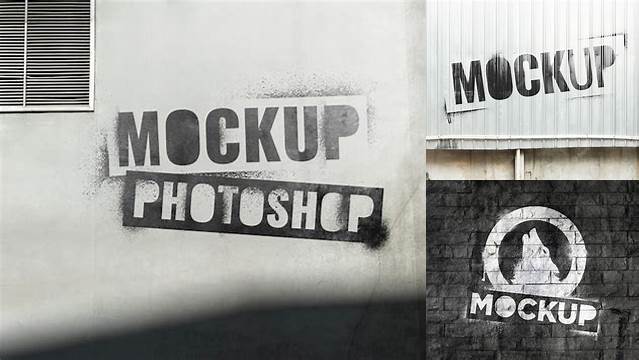 685+ Stencil Mockup PSD Download