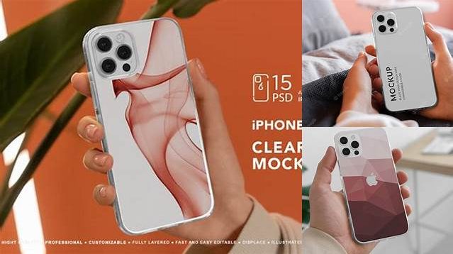 6856+ Iphone 12 Clear Case Mockup Advanced Photoshop Design Free