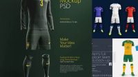 6863+ Football Kit Mockup Free Creative PSD Resources