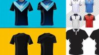 6875+ Template Jersey Polos Stylish Free PSD