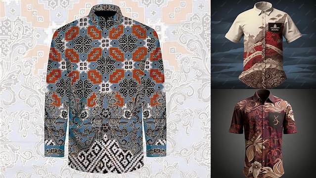 6881+ Batik Mockup Mockup PSD