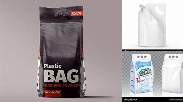 6892+ Detergent Bag Mockup Digital Download