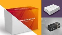 6893+ Rectangle Box Mockup Free Digital Download