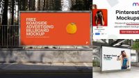 6898+ Pinterest Ad Mockup Psd Include TIFF