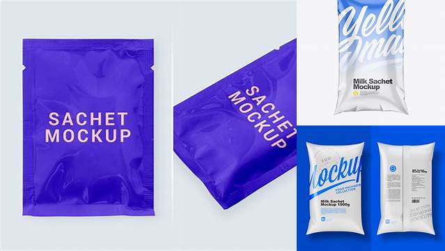 6900+ Milk Sachet Mockup Free Free PSD Mockup Resource