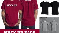 6900+ Mock Up Kaos Polos Depan Belakang PSD Free Download