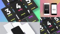 691+ Mobile Screen Mockup Include TIFF