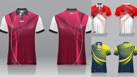 6919+ Mockup Jersey Badminton Psd Easy Editable