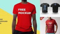 692+ Download Mockup T Shirt Front Back Cdr PSD Free Download