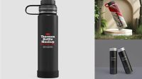 6936+ Thermos Mockup Editable PSD File