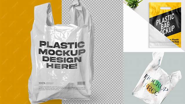 6949+ Plastic Bag Mockup Png Include TIFF