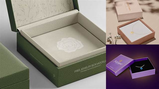 6951+ Jewelry Box Mockup PSD Download