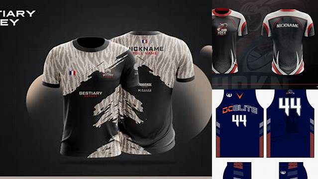 6954+ Gaming Jersey Template Psd For Free Download