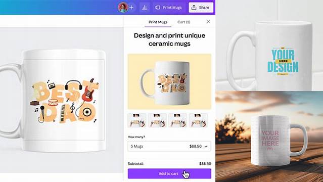 6969+ Mug Mockup Generator Free Modern Free PSD Template