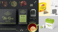 6970+ Tea Box Mockup Free For Free Download