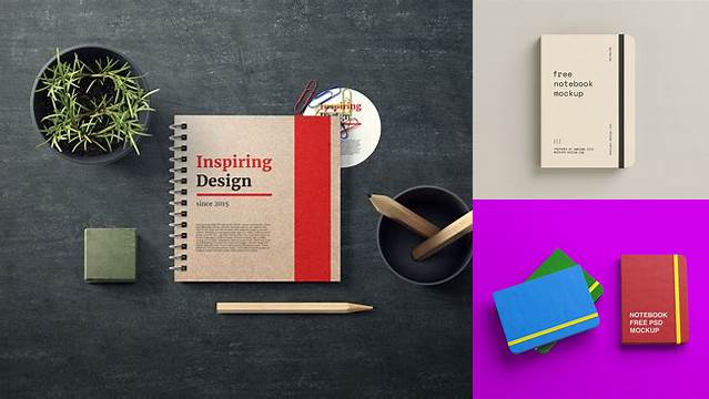 6976+ Notebook Mockups Modern PSD Templates