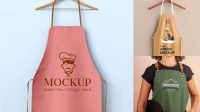 6984+ Apron Mockup Free Download PSD Download