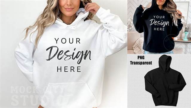 6990+ Gildan Hoodie Mockup Hight Resolution