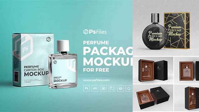 6995+ Perfume Box Mockup High Resolution